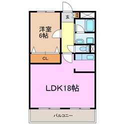 アビニヨンビルの物件間取画像